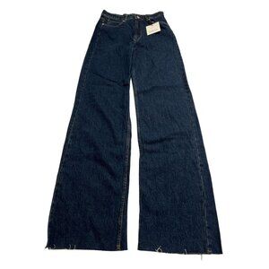 Piral Classic Wide Leg Jeans in Blue